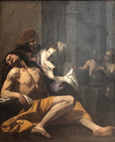 San Sebastián curado por Santa Irene de Antonio de Bellis